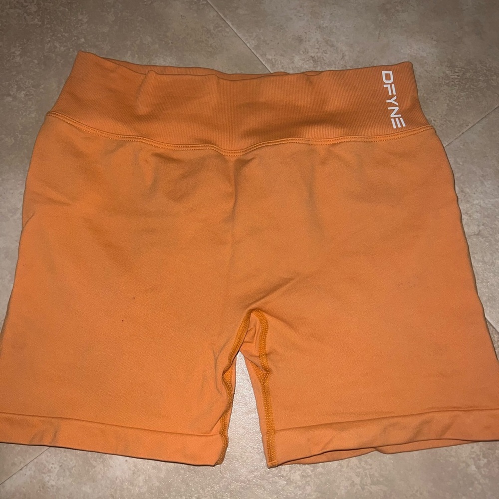 Dfyne Orange Shorts